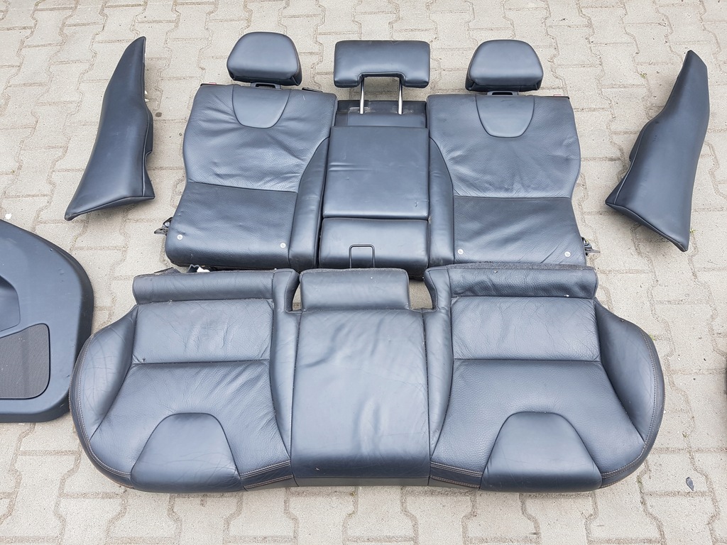 фото №6, Volvo xc60 i 08-13r сиденья кожаный заднее сиденье