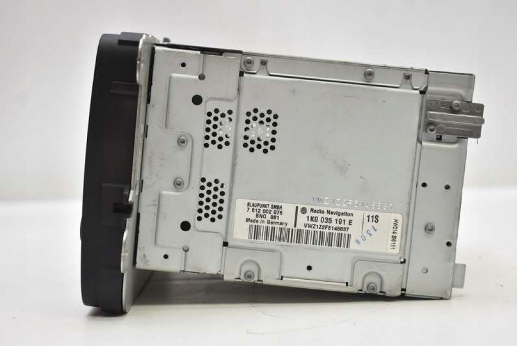 фото №4, Радіо радіопрогравач cd navi 1k0035191e vw passat b6 05-10