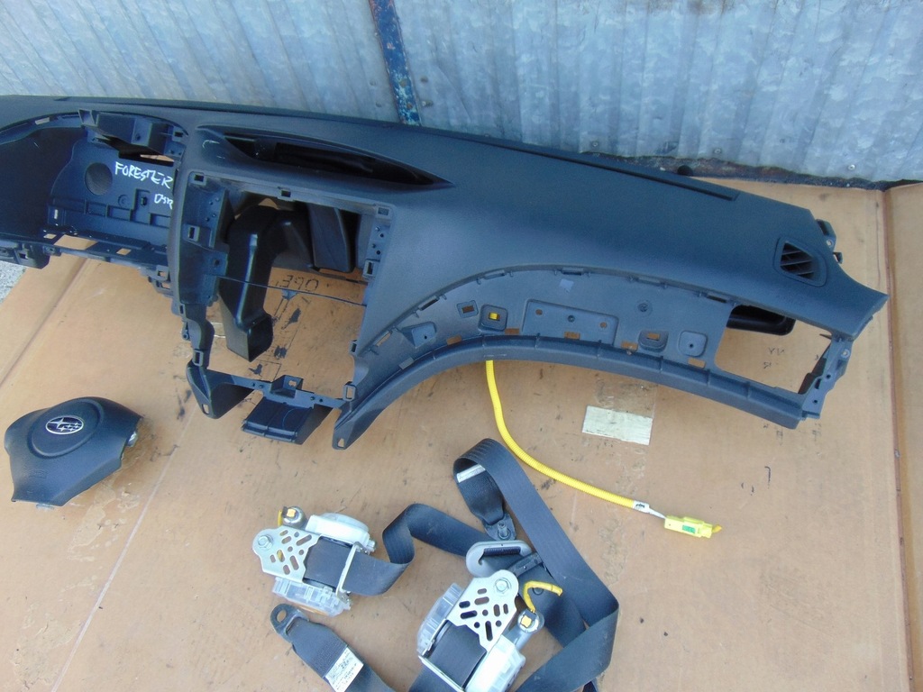 фото №4, Консоль подушки безопасности подушка безопасности subaru forester iii orygin