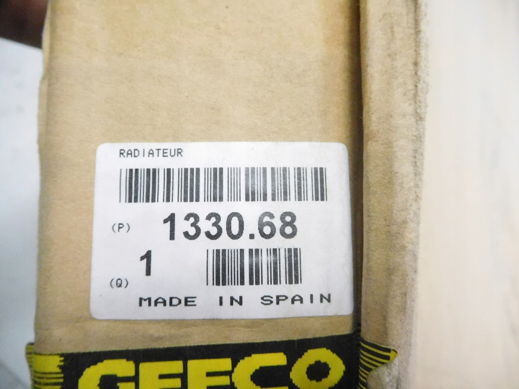 фото №13, Радиатор wody peugeot 406 оригинальный номер 1330.68