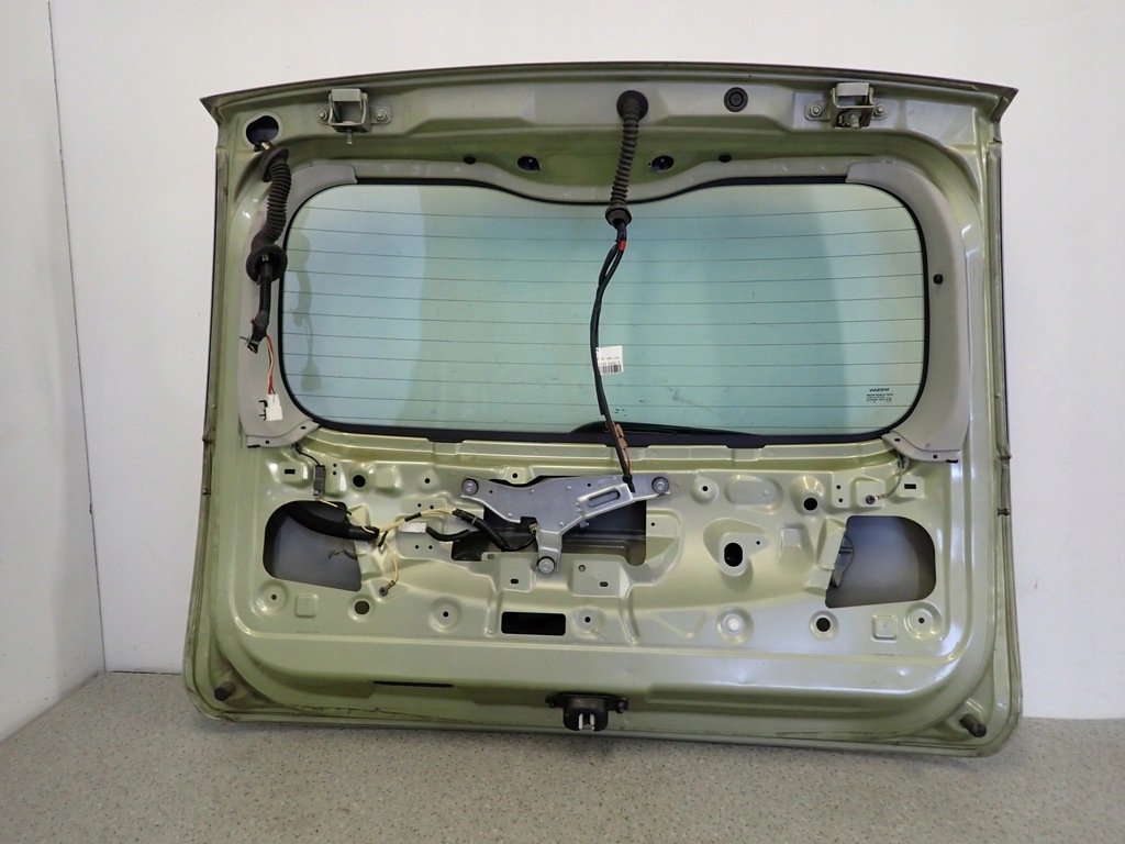 фото №9, Nissan note e11 06-12 кришка багажника багажника скло задня jab