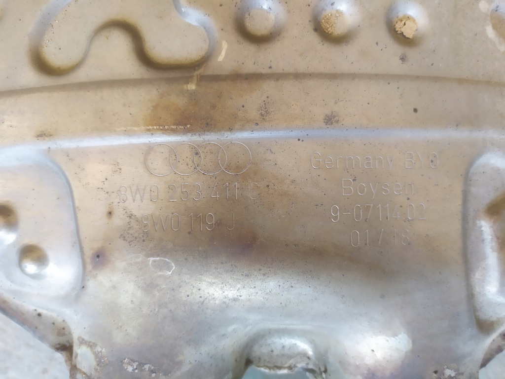 фото №9, Audi a5 s5 17- труба выхлопная 8w0253611b 8w0253612b usa 4x4