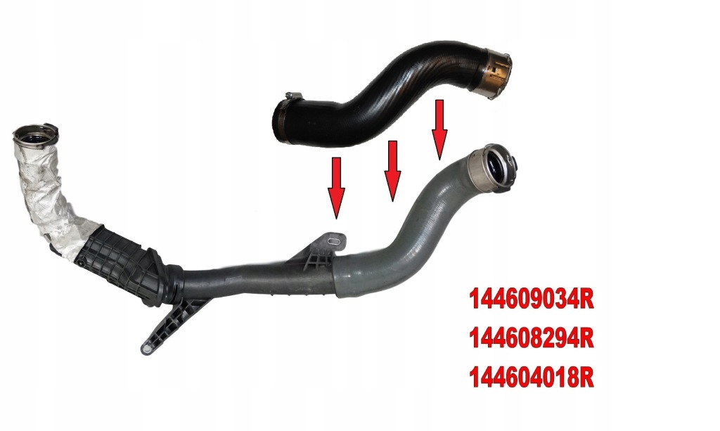 фото №5, Труба wąż шланг интеркулер dacia logan ii 1.5dci