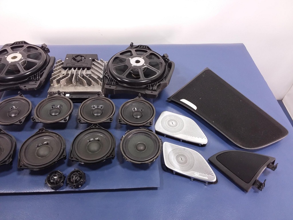 фото №3, Mercedes s w222 набір аудіо burmester комплект