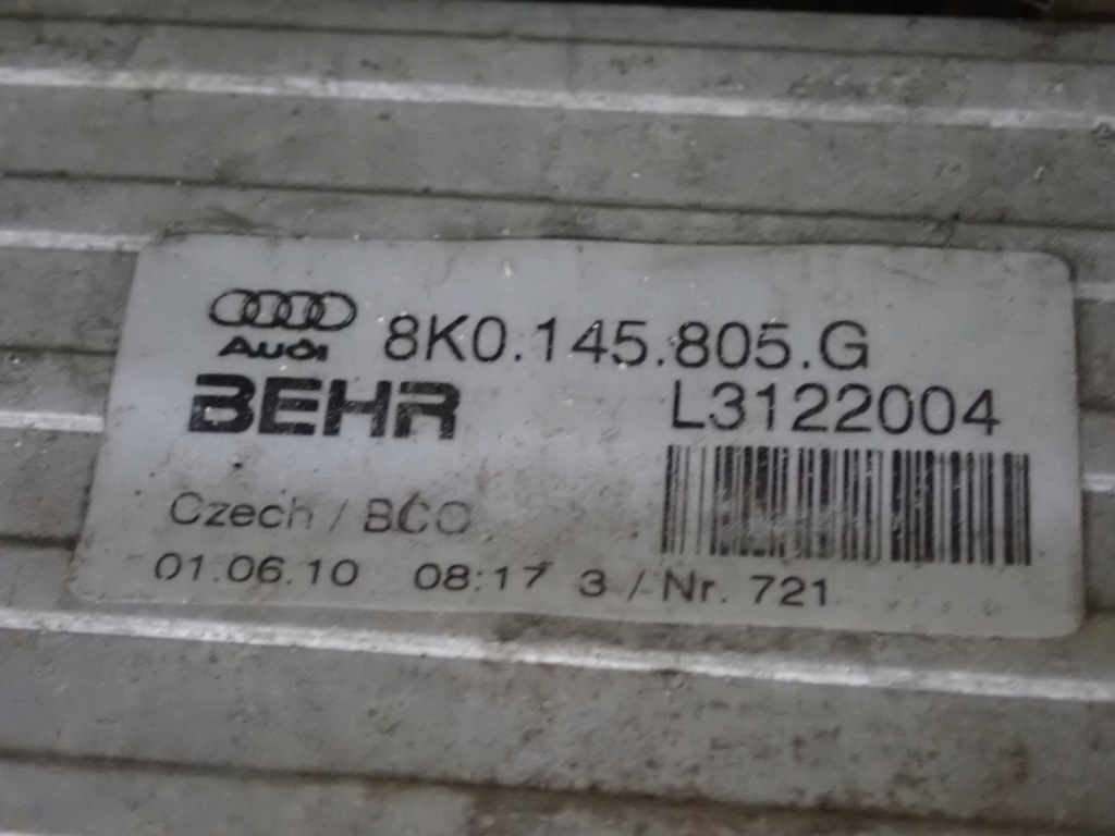 Купити Комплект радіатор вентилятор ремінь європа audi q5 8r 2.0 tdi aut 10r