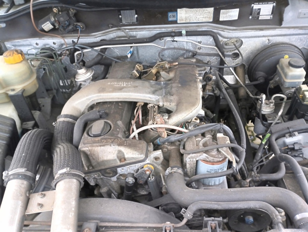 фото №1, Двигун ssangyong korando 2,9 td 2000 rok