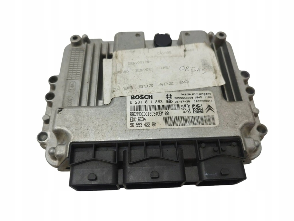 Купить 2005 citroen c4 1 блок управления / модуль ecu 9659342280