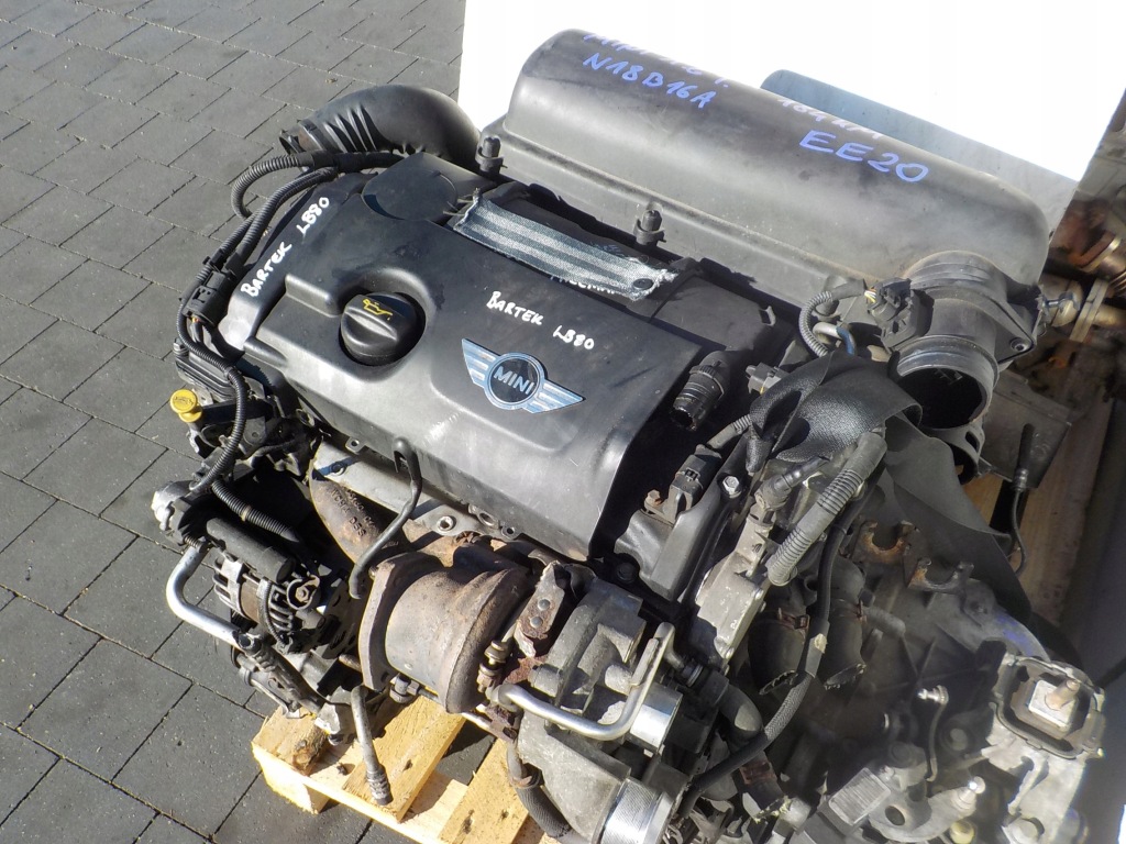 Купить Mini cooper s r56 14r 1.6 turbo 184km двигатель n18b16a комплектный  film