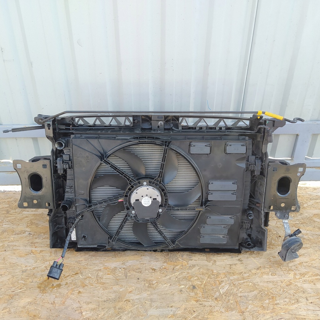 фото №6, Seat leon iii 12- pas передній радіатор kompletny 1.2tsi 5q0121251ea