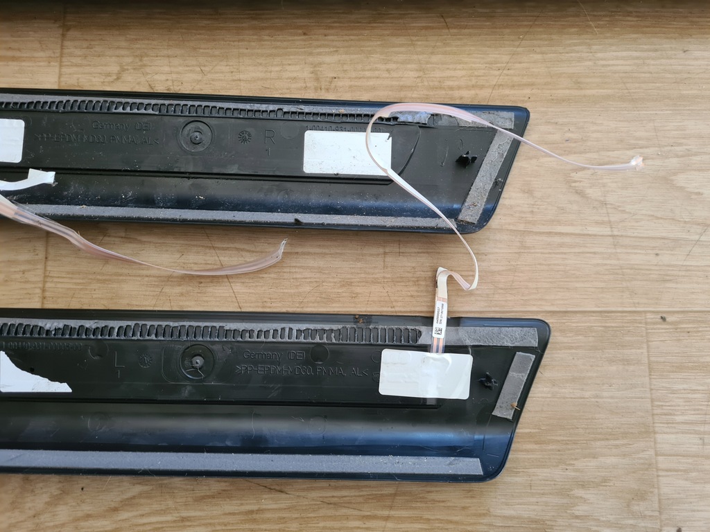 фото №7, Audi q7 4m s-line накладки порогові накладки підсвічувані