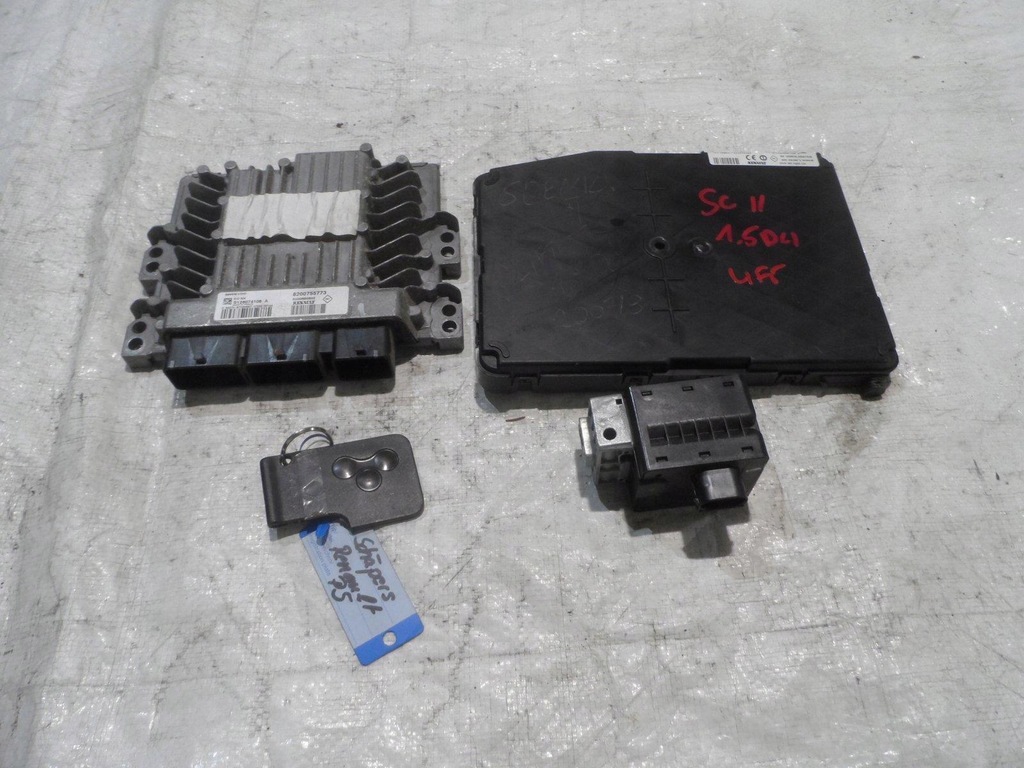 фото №1, Бортовий комп'ютер renault scenic ii 2 1.5 dci 8200755773