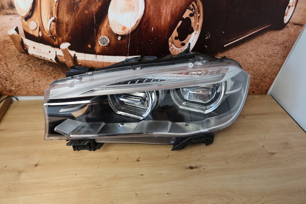 фото №1, Bmw x5 f15 f15 lift full led адаптивный 8738673 левая лампа лампы