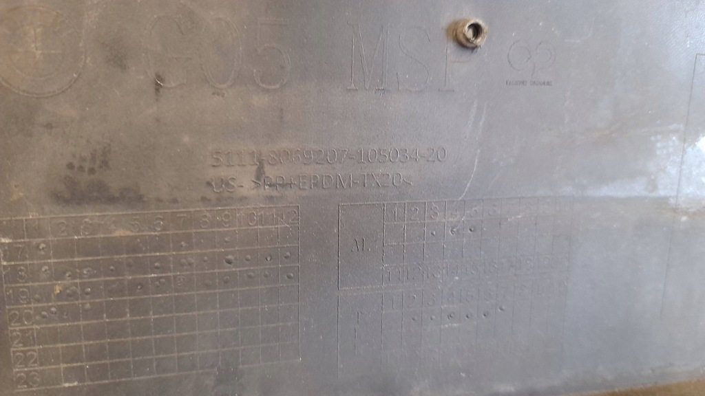 фото №7, Bmw x5 g05 2010 перед бампер передній