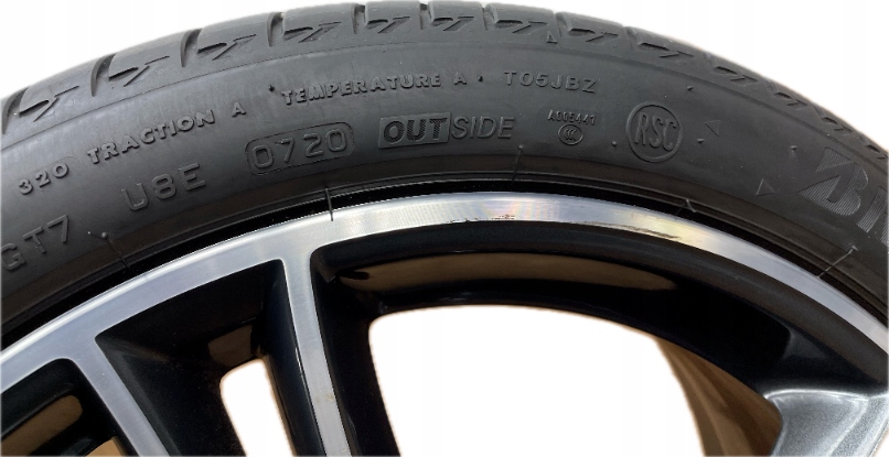 Bmw f45 f46 диск алюминиевая 8j 18 et57 5x112 шина bridgestone 6855092 Киев