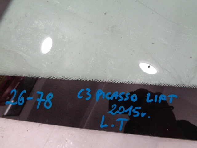 фото №5, C3 picasso lift стекло стекло левая задняя 2015r