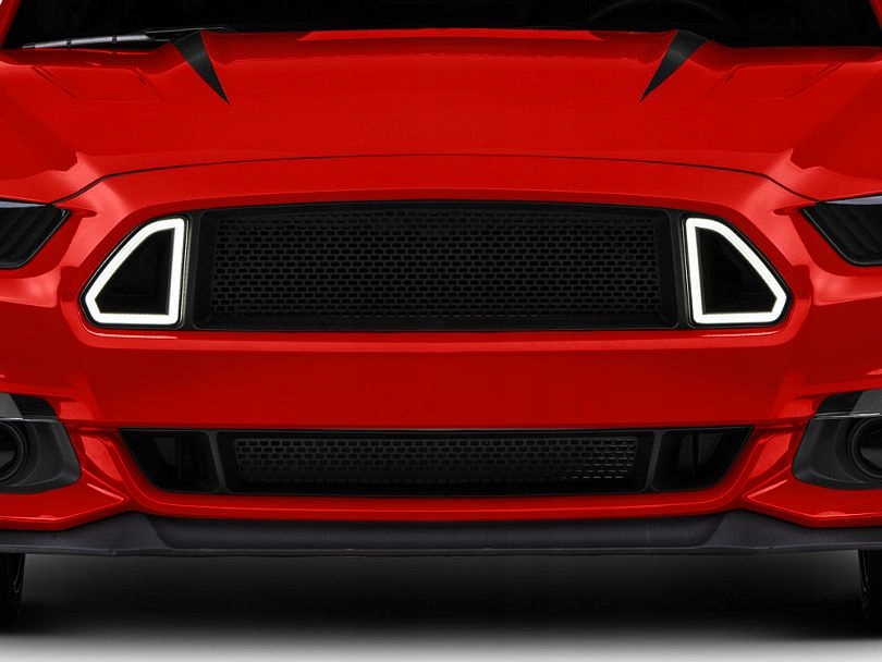 Решётка радиатора решётка радиатора бампера rtr led ford mustang 2015-2017 Доставка