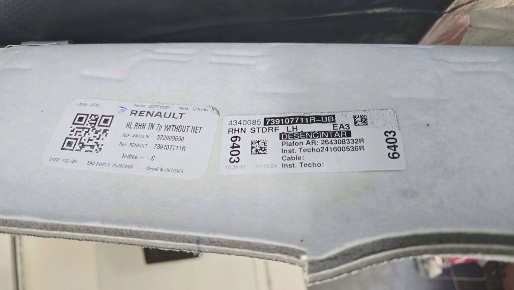 Потолок renault espace vi 739107711r 2025 rok сработавшая Киев