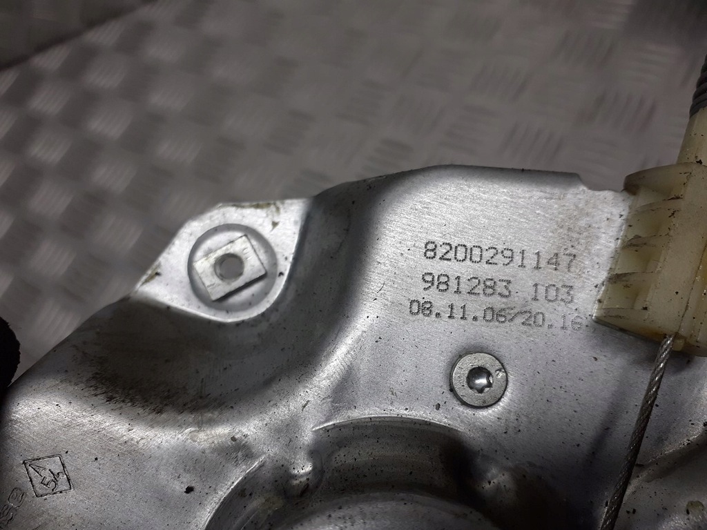 фото №3, Механизм стекло правый перед renault clio iii