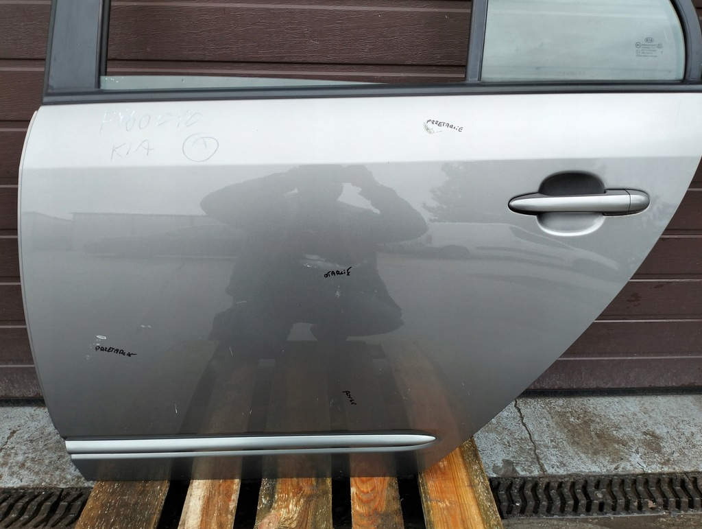 фото №6, Дверь левая задняя kia carens iii 3 lata 2006-2012 оригинал лак im