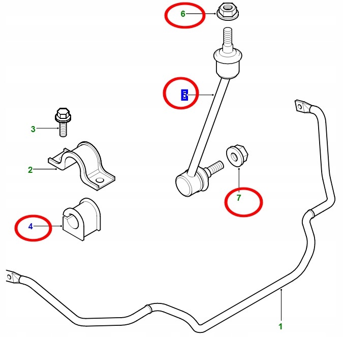 фото №2, З'єднувач гумовий елемент стабілізатора land rover freelander