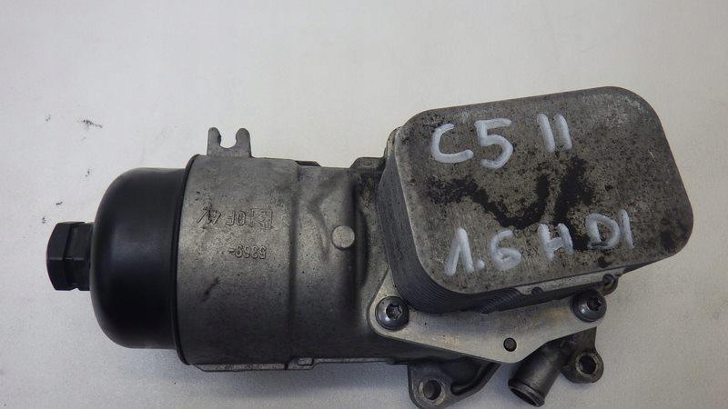 фото №1, Корпус фільтра оливи радіатор c5 iii 1.6 hdi