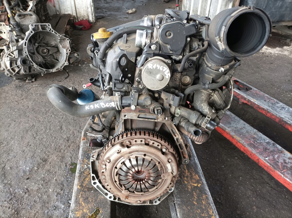 фото №3, Двигатель 1.5 dci renault clio iv k9kb608