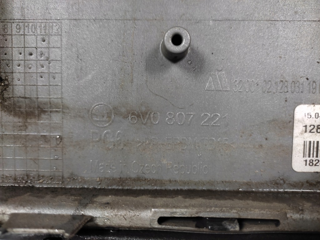 фото №12, Skoda fabia iii 6v0 бампер передний перед 2014-