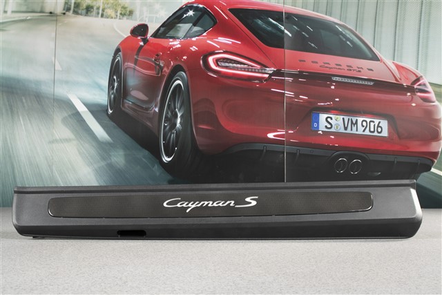 фото №8, Porsche 718 cayman s 981/982 пороги карбон+ підсвітка