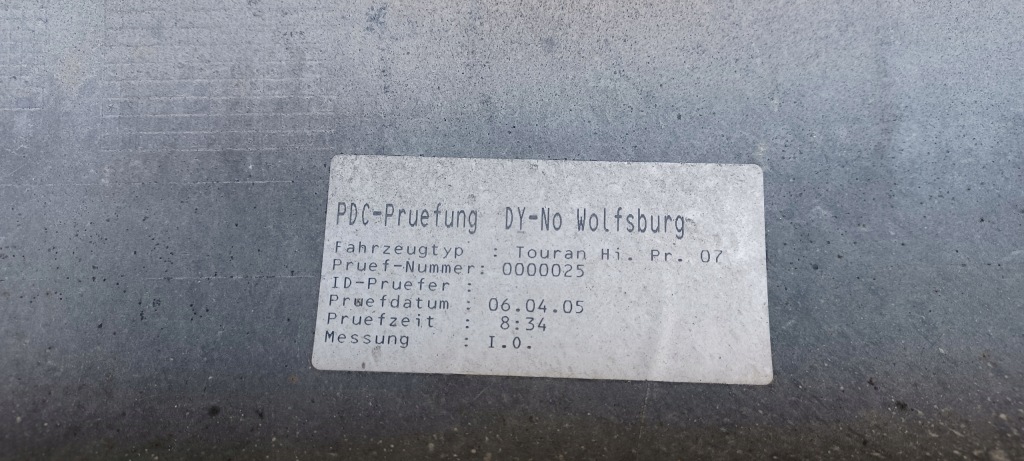 фото №15, Vw touran i бампер задний задняя pdc