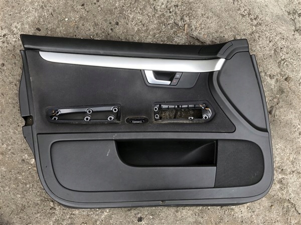 фото №1, Обшивка дверь левый передний перед audi a4 b7