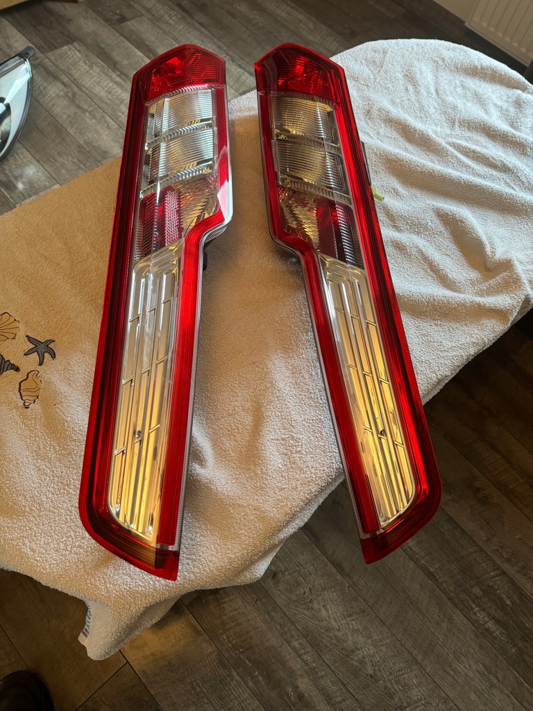 фото №7, Ford transit custom лампи задні комплект оригінальні