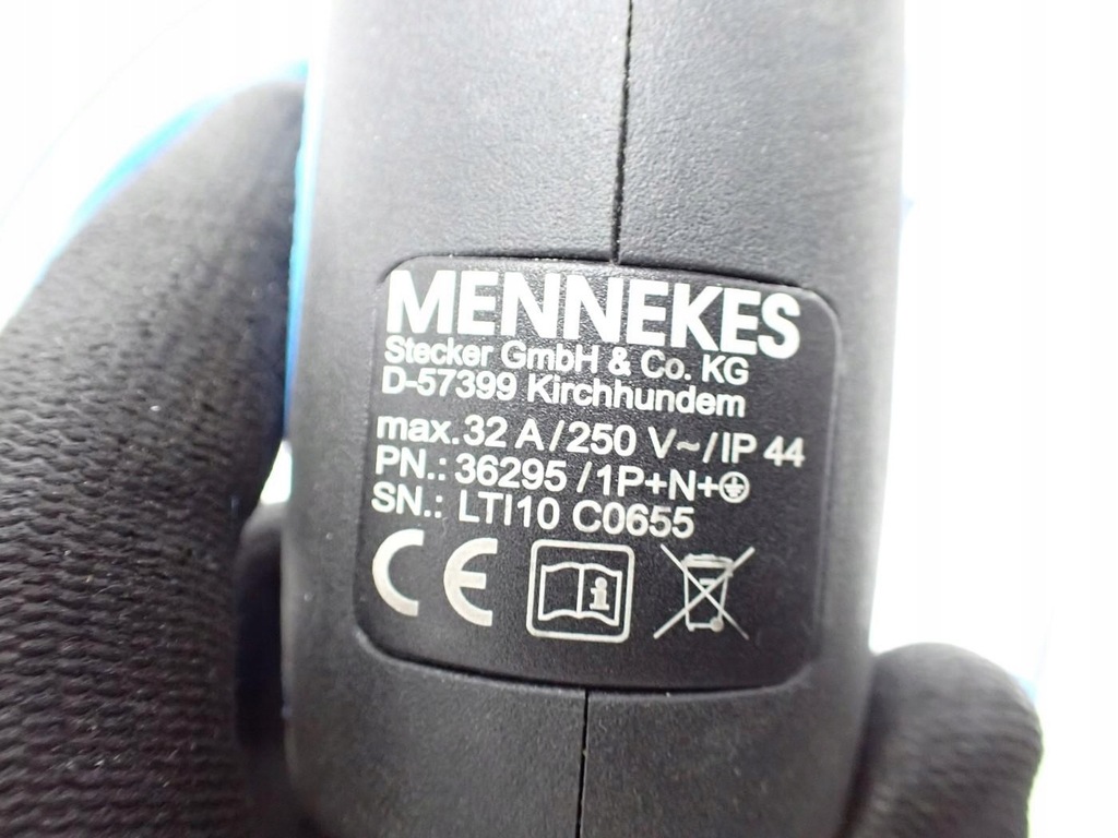 фото №9, Роз'єм шланг заряджання зарядний пристрій mennekes 32a hyundai ioniq electric 21r