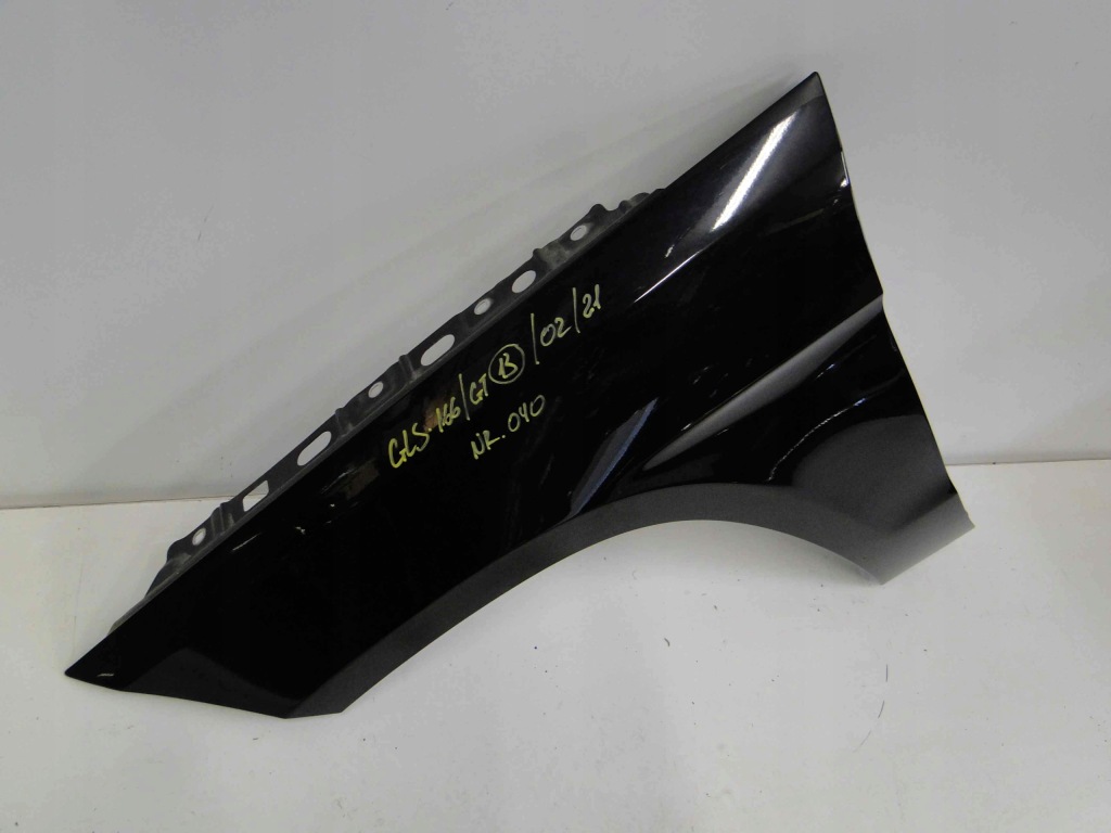 фото №13, Mercedes gls x166 166 капот бампер передний крылья перед чёрный 040