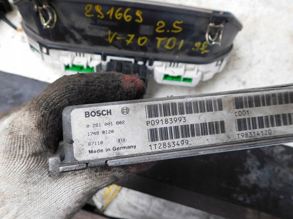 фото №14, Volvo s80 v70 2.5tdi 1999r набор стартовый