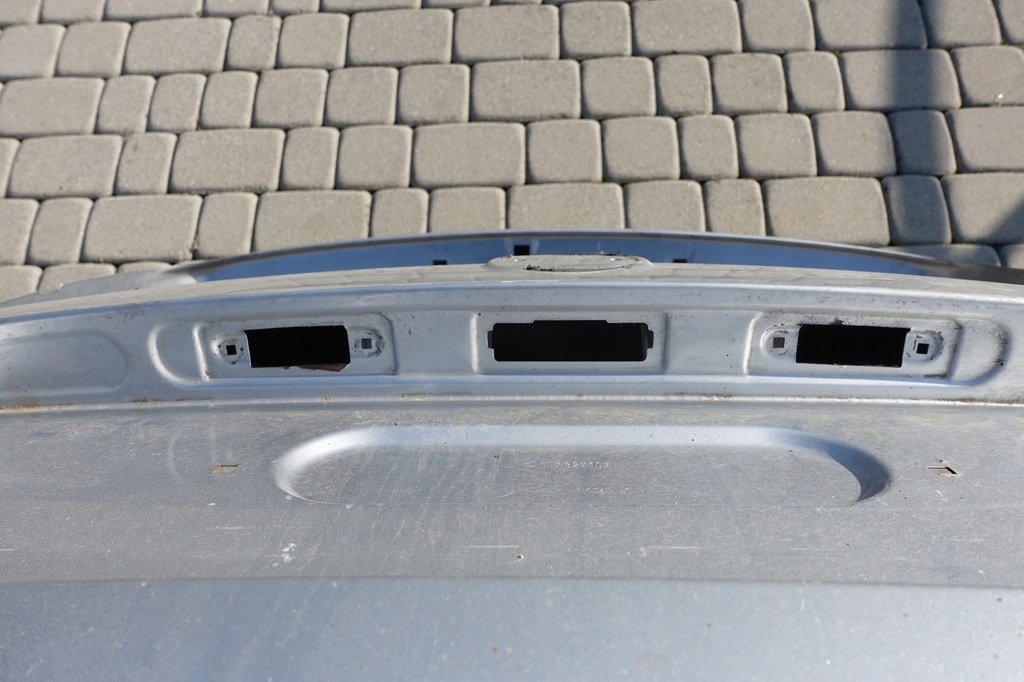 фото №8, Skoda roomster крышка багажника задняя задняя серебристая