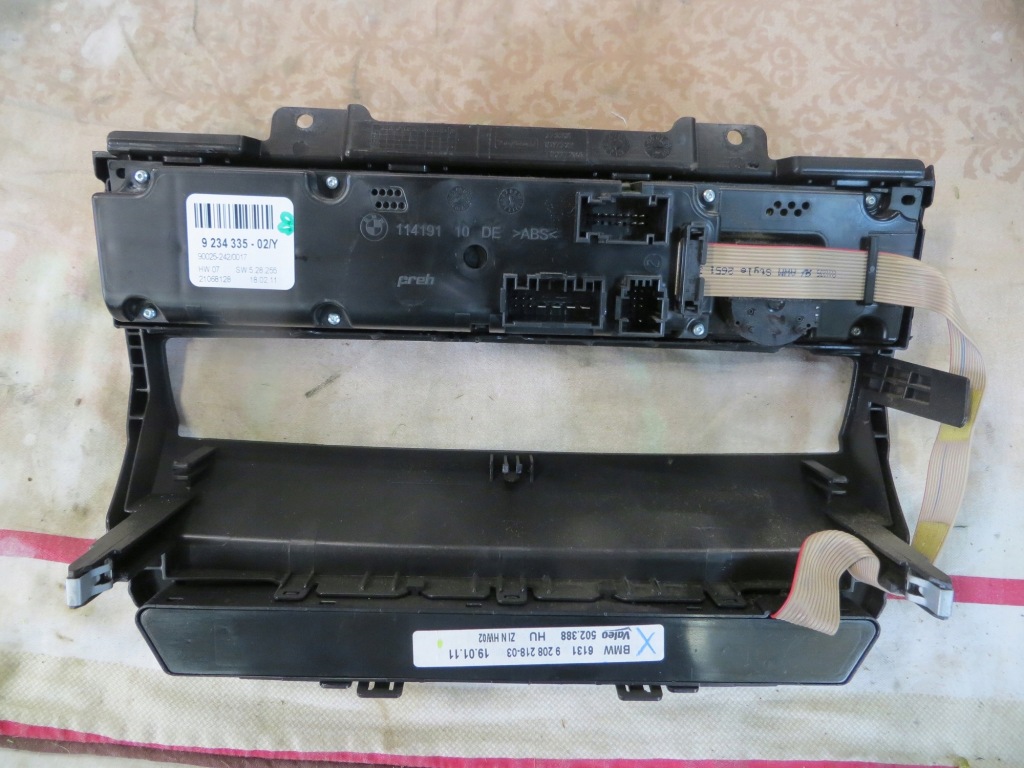 фото №1, Bmw x5 e70 панель кондиціонера 9234335