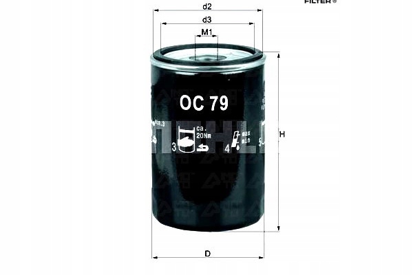 фото №1, Knecht фильтр масла nissan armada cabstar pathfinde