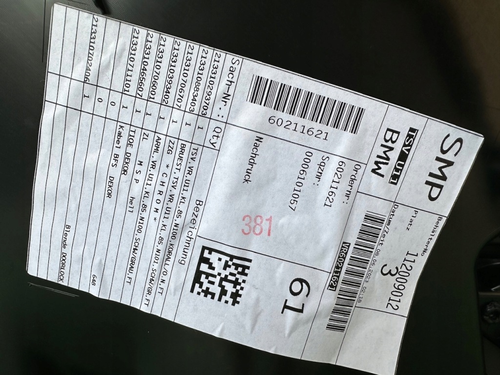 фото №3, Обивка bmw x1 u11