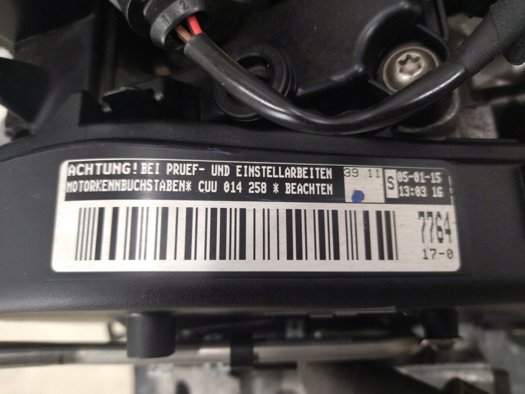 фото №10, Двигун kompletny з обладнання cuu cuua 2.0 tdi 81kw vw beetle vw jetta