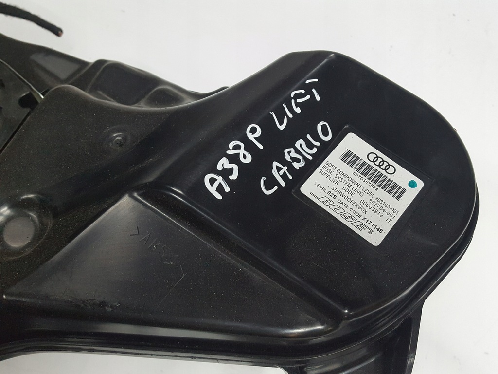 фото №5, Audi a3 8p 8p7 lift 08-12r cabrio динамики bose усилитель 8p7035223h