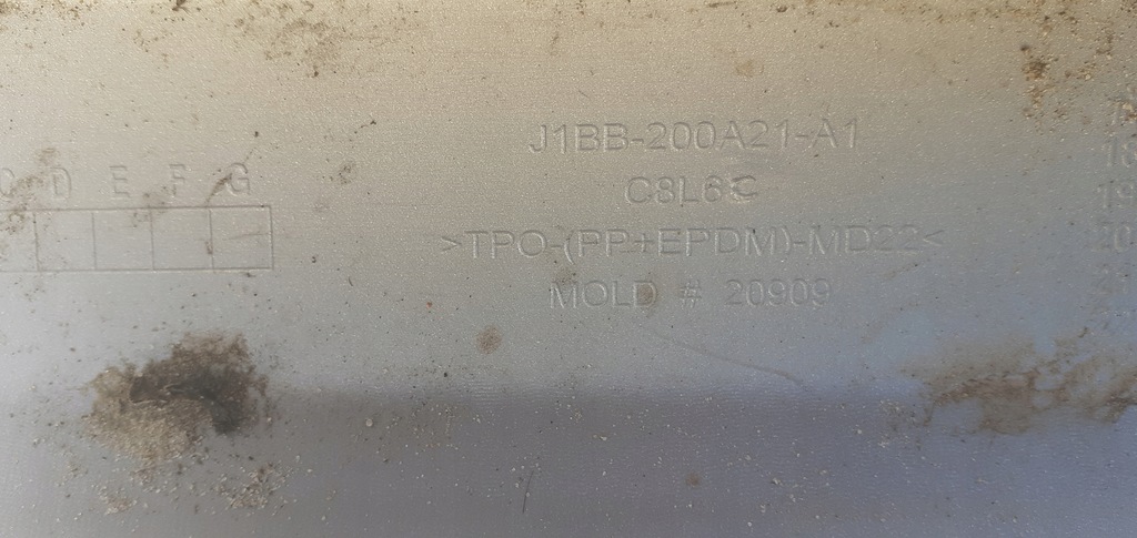 фото №5, Молдинг поріг права ford fiesta mk8 active j1bb