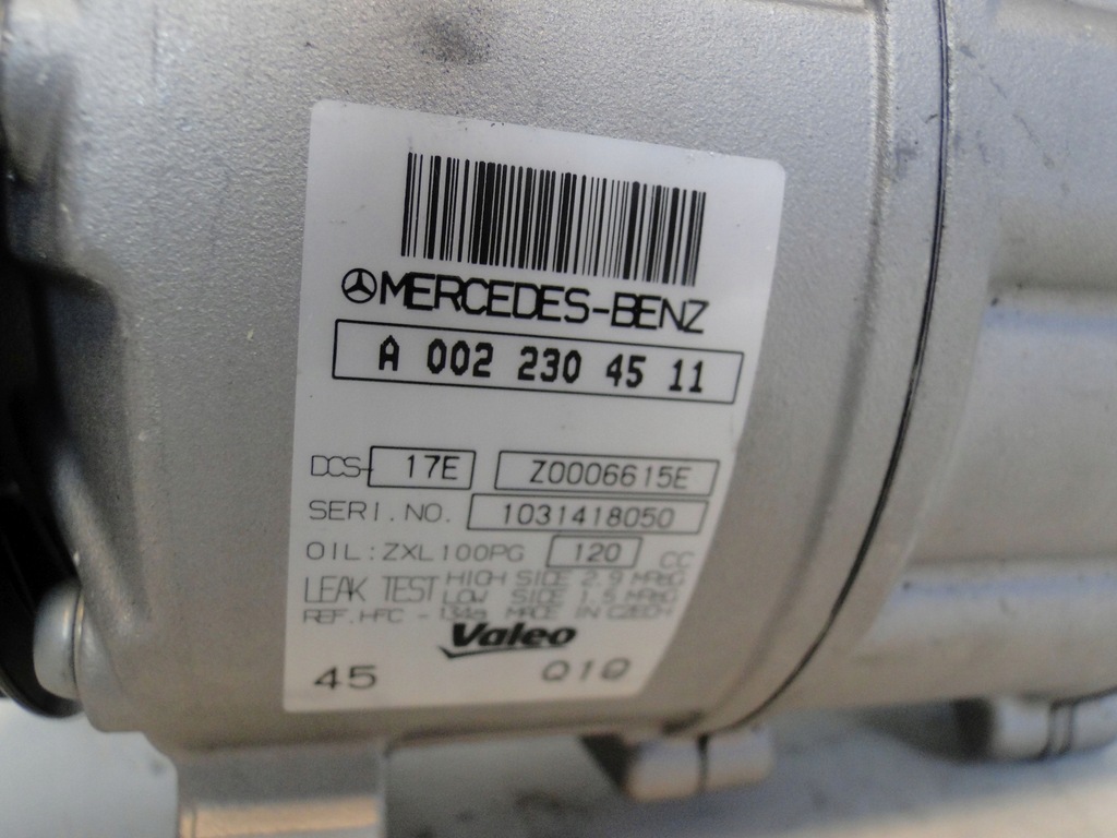 фото №11, Mercedes e 207 w207 насос компрессор кондиционера