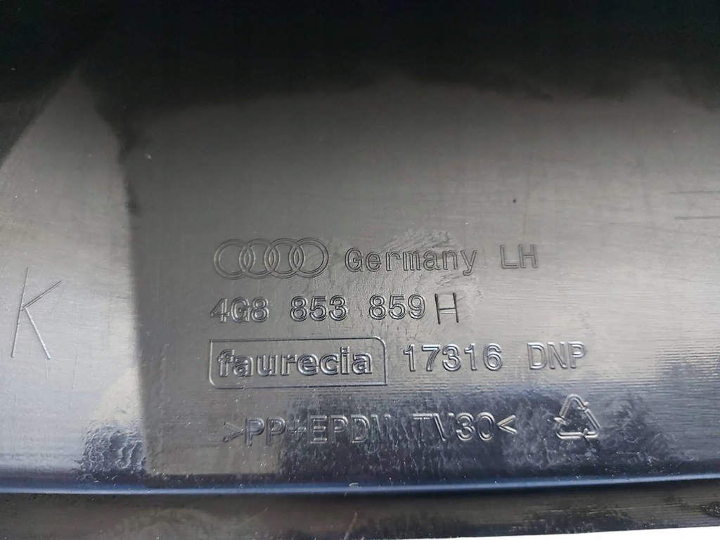 фото №6, Audi a7 накладка поріг молдинг ліва 2015-2018r audi оригінальний номер 4g8853859h ly9t