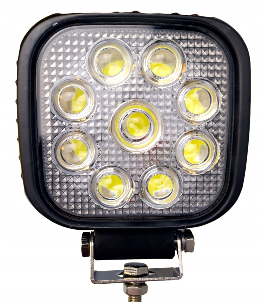 фото №2, Лампа светодиодная рабочая 9 led противотуманная фара прожектор 27w spot epistar pro led 10-30v