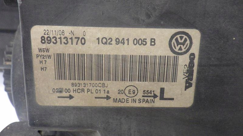 фото №10, Лампа левая передняя перед europa vw eos 1q2941005b 89313170