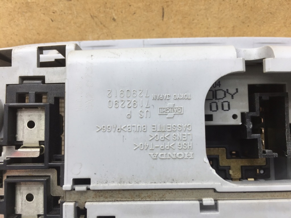 фото №3, Honda cr-z crz лампа потолочный