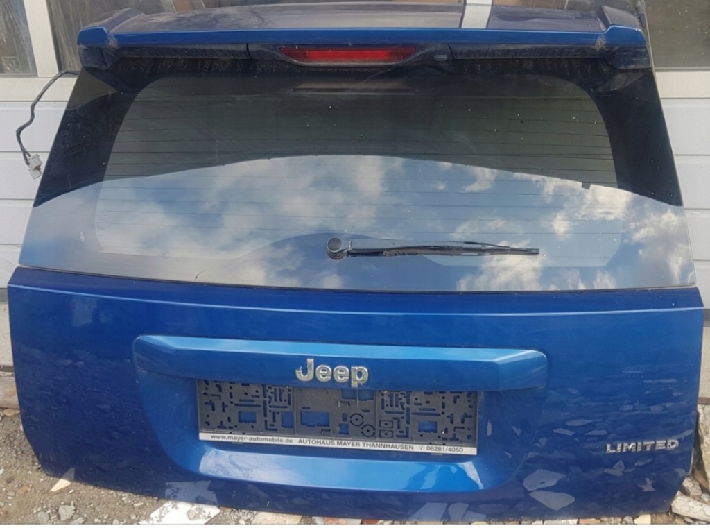 фото №1, Кришка багажника комплектна jeep compass 06- europa лак pbs