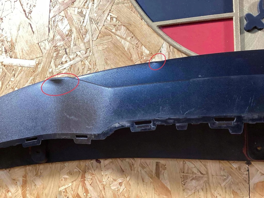 фото №10, Спойлер бампера перед porsche taycan sport design 9j1807541ok1 9j1807541