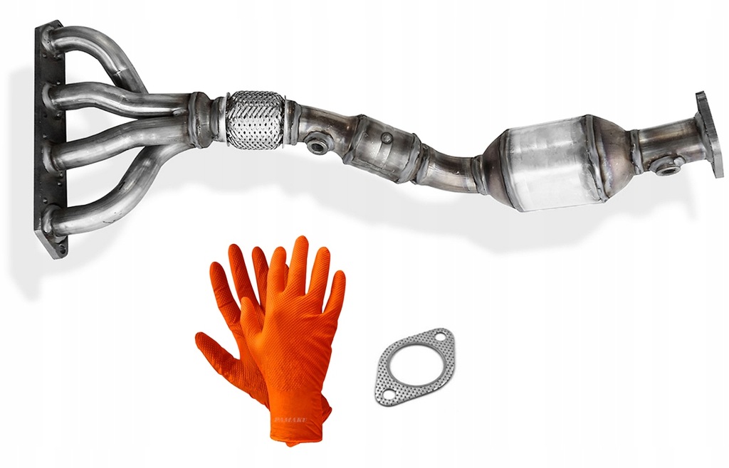 фото №1, Mini one + cooper s r50 r52 1.4 1.6 2002-2008 катализатор коллектор