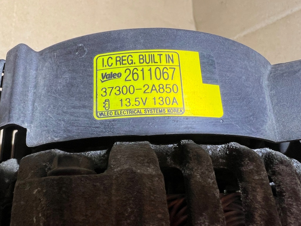 фото №11, Kia ceed ii 1.6 crdi генератор 130a 37300-2a850